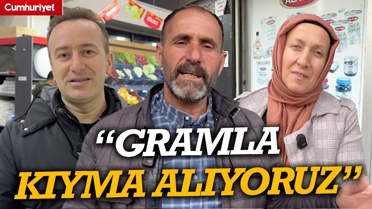 Ramazan ayı alışverişi ekonominin gölgesinde kaldı! 'Gramla kıyma alıyoruz'