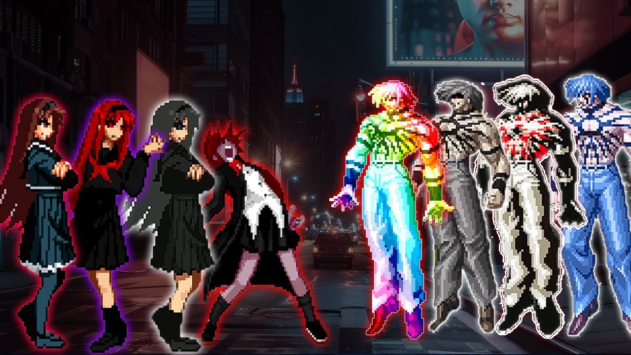 [Mugen KOF] Akiha Yagami's Rage Vs Super Orochi Team