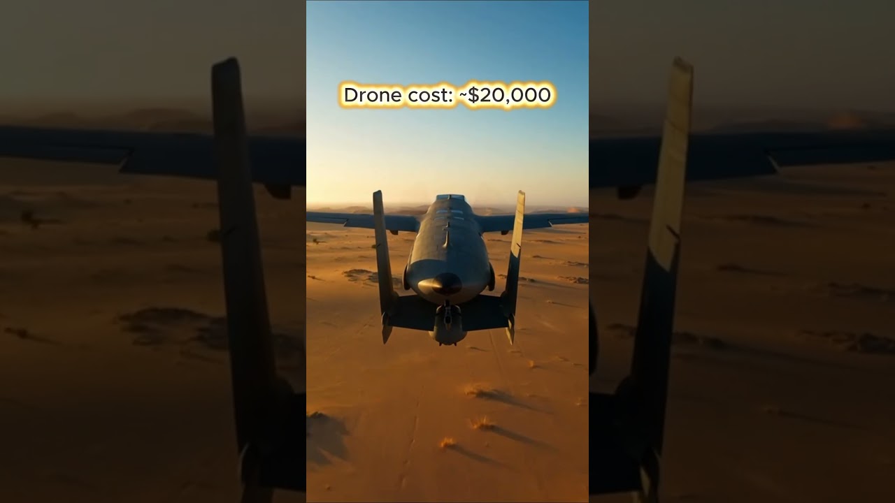 Cheap Drones vs $4 Million Missiles &mdash; A New War Strategy