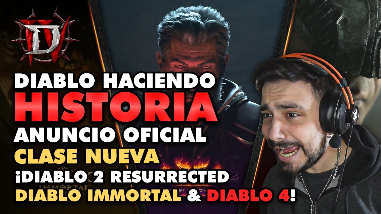 ¡DIABLO HACIENDO HISTORIA! 😱 Reacción ANNIVERSARY SPOTLIGHT y la NUEVA CLASE WARLOCK 🔥
