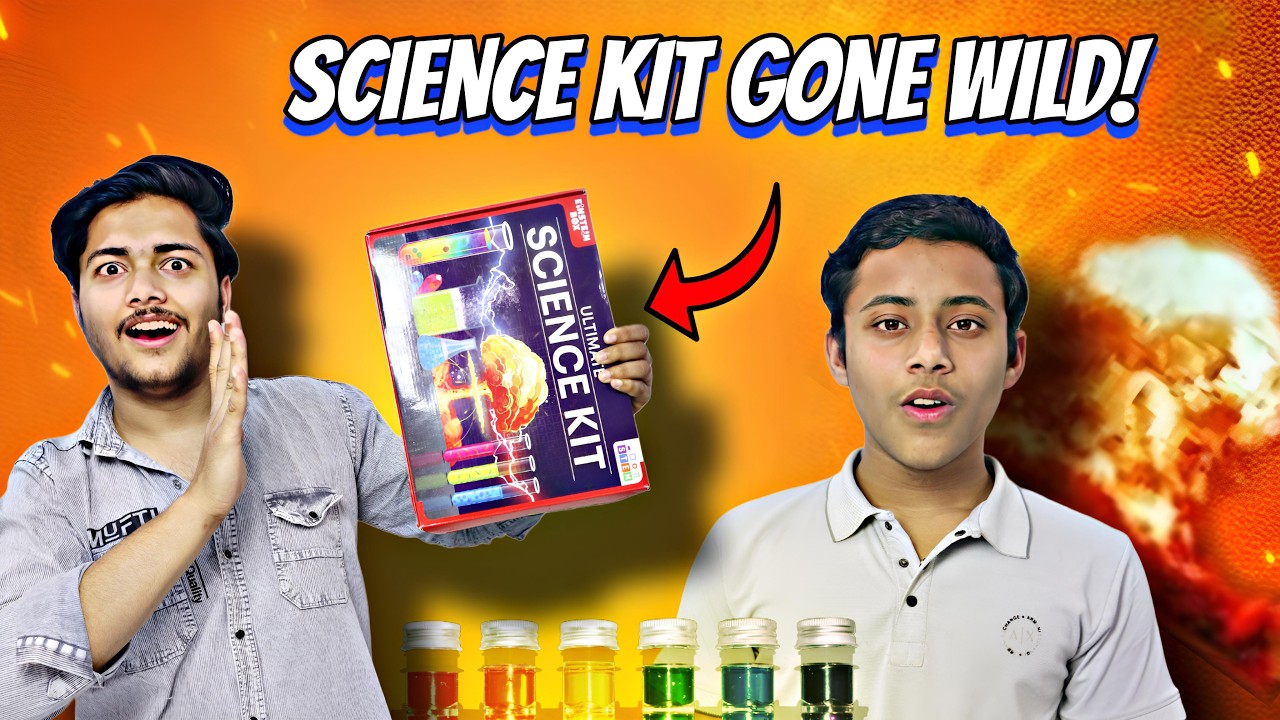 I Tried Crazy Science Experiments! 😱 | Ultimate Science Kit