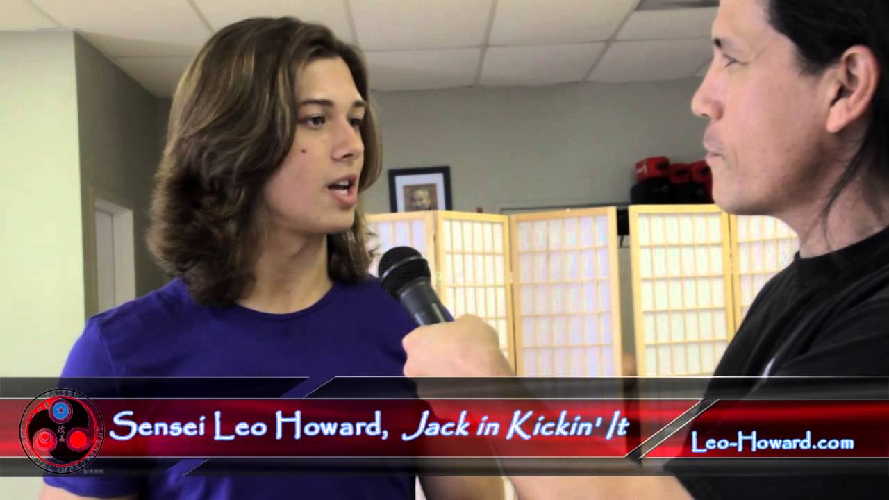 Sensei Leo Howard of Disney XD's Kickin' It Visits Kaizen Dojo