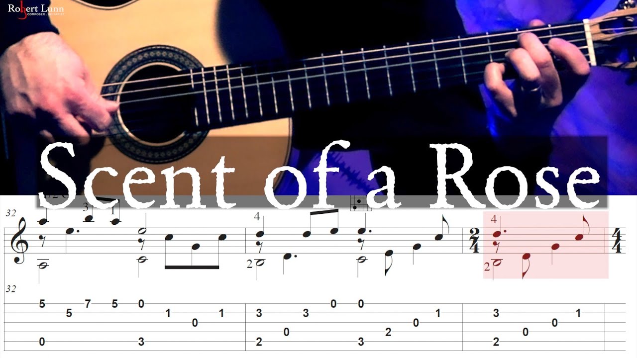 Scent of a Rose (An Improvisation) - Includes Sheet Music/TAB - Robert Lunn