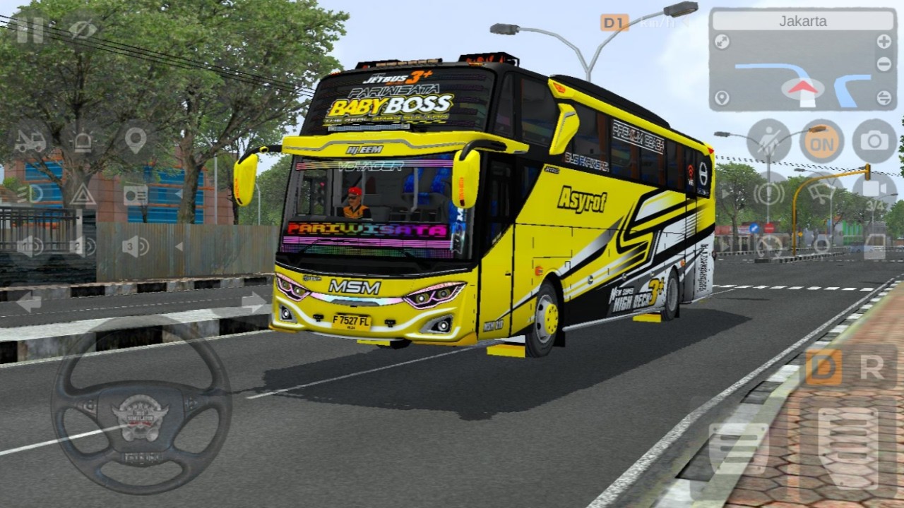 Bus Pariwisata Baby Boss Asyraf Ke Danau Toba