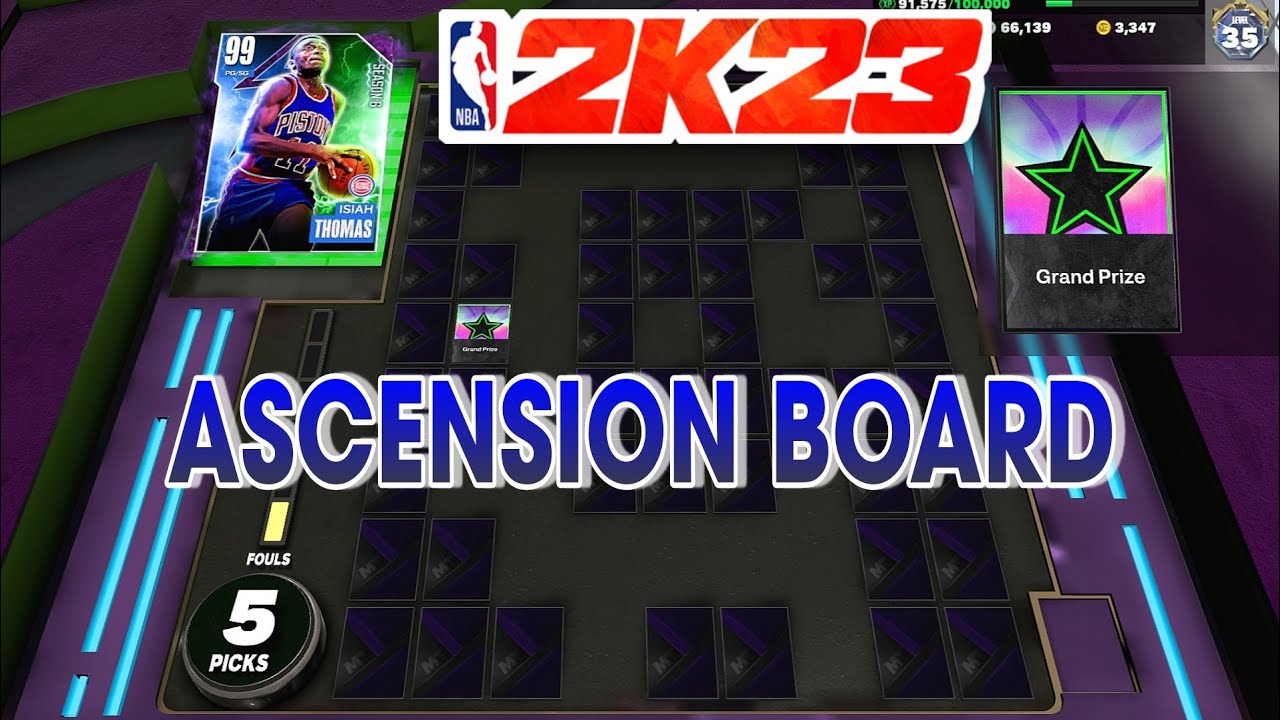 I PULLED DM ISAIAH IN THE ASCENSION BOARD LEVEL 35| NBA 2K23 MyTEAM SEASDON 6