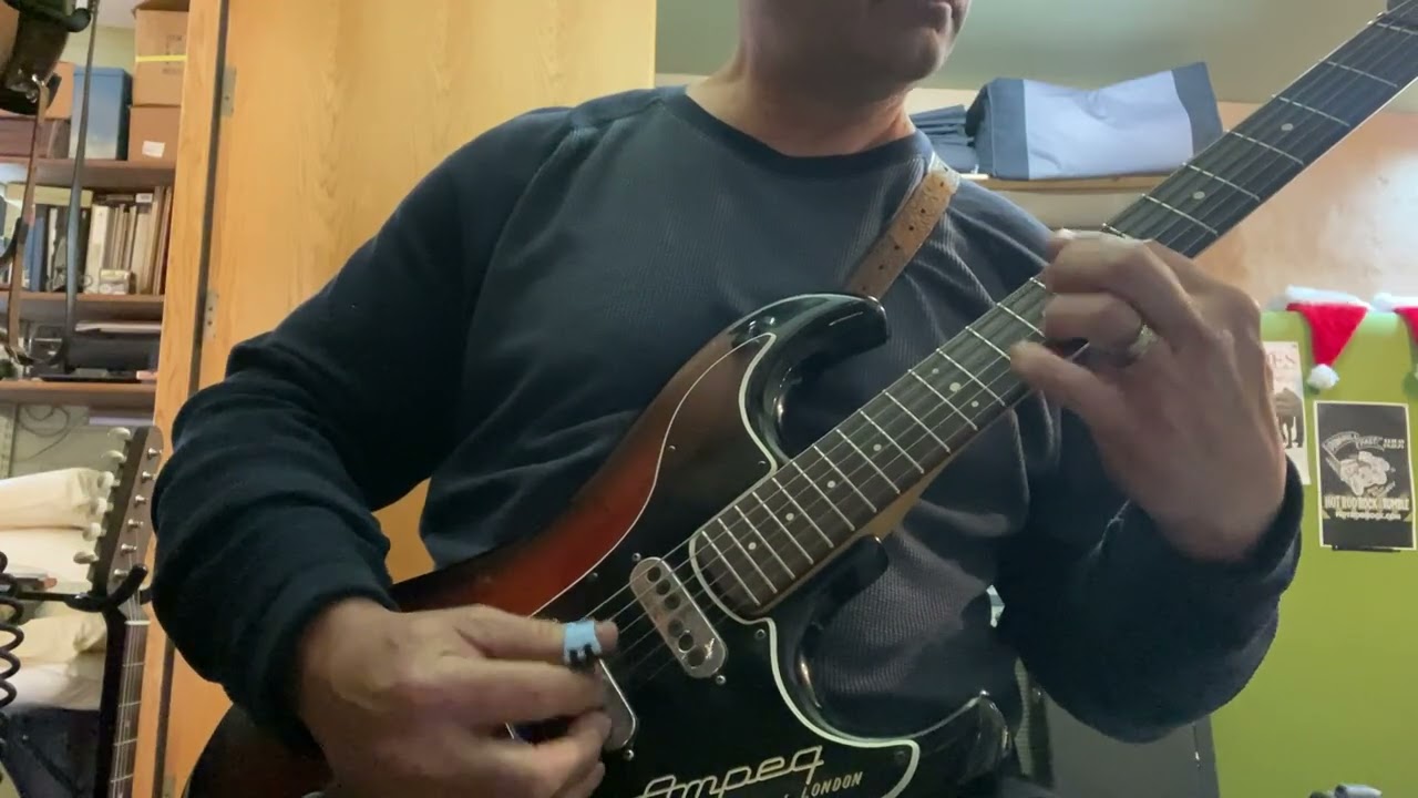 Ampeg Burns of London Wild Dog Guitar for sale