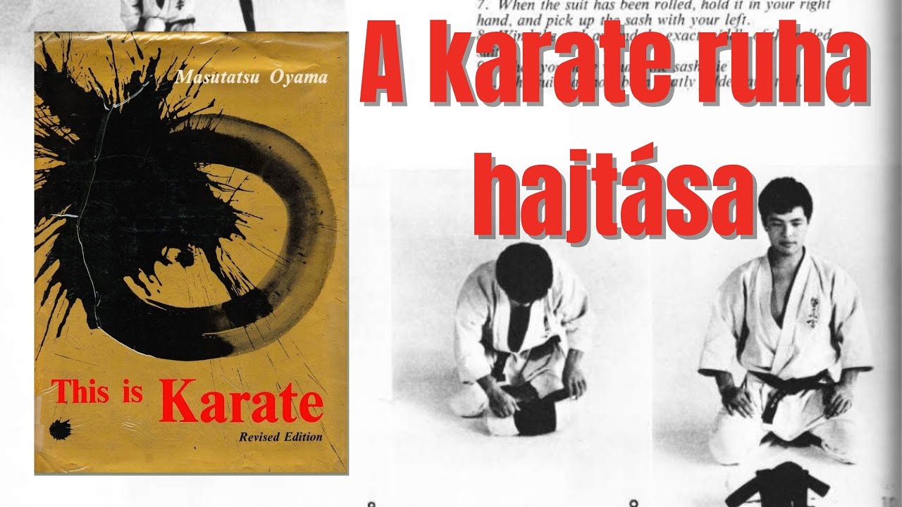 A Kyokushin Karate ruha összehajtása