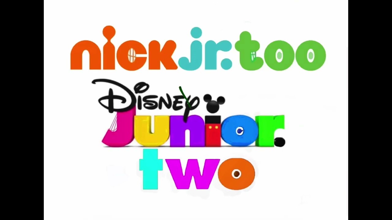 KOSI&rsquo;S Nick Jr. Too & Disney Junior. Two logo Bloopers take 0 intro