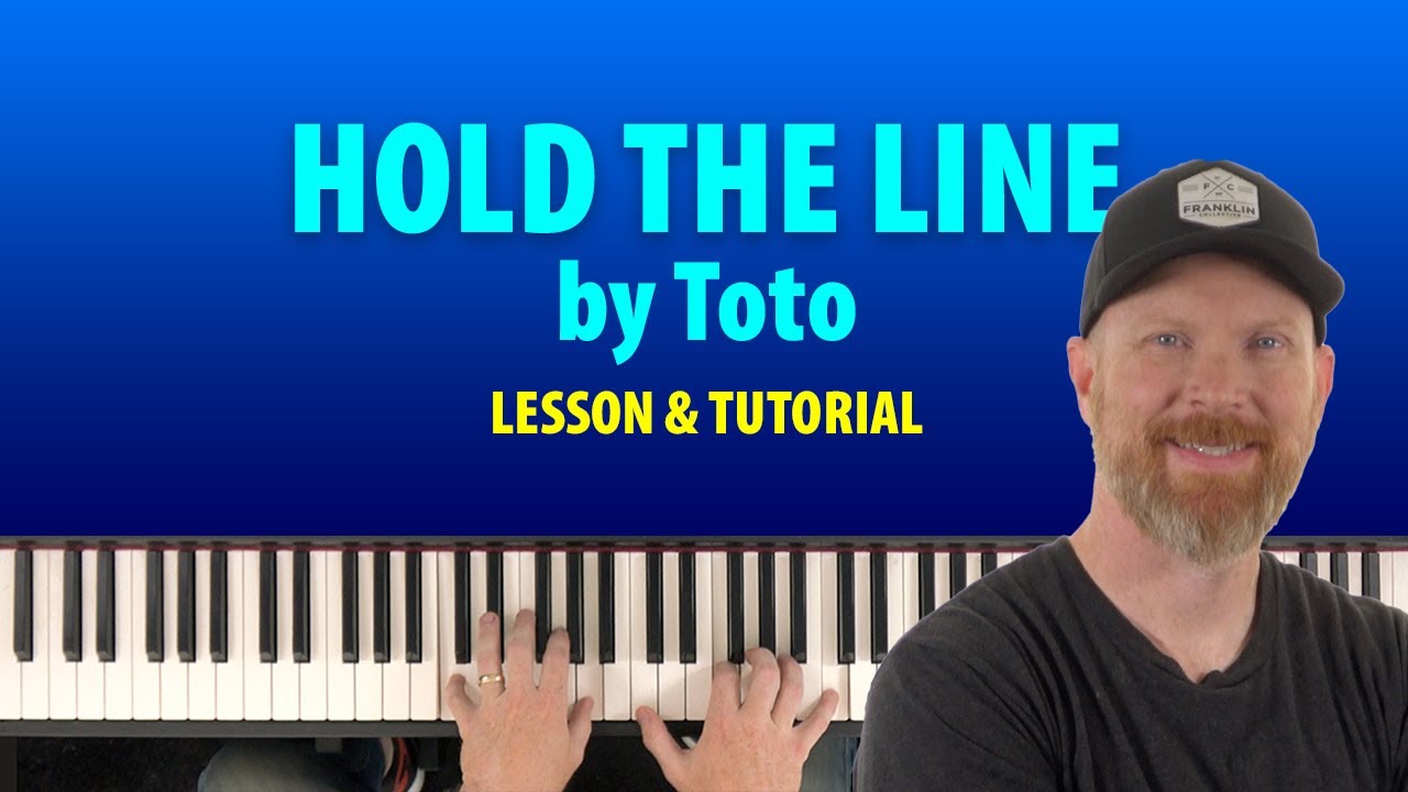 How To Play Hold The Line by Toto (Full Piano Lesson and Tutorial)