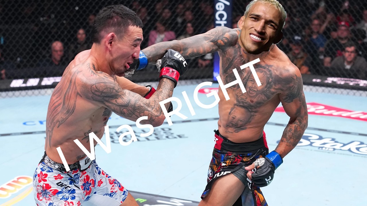 I TOLD YOU!!! (ufc 326 prediction PROOVED)