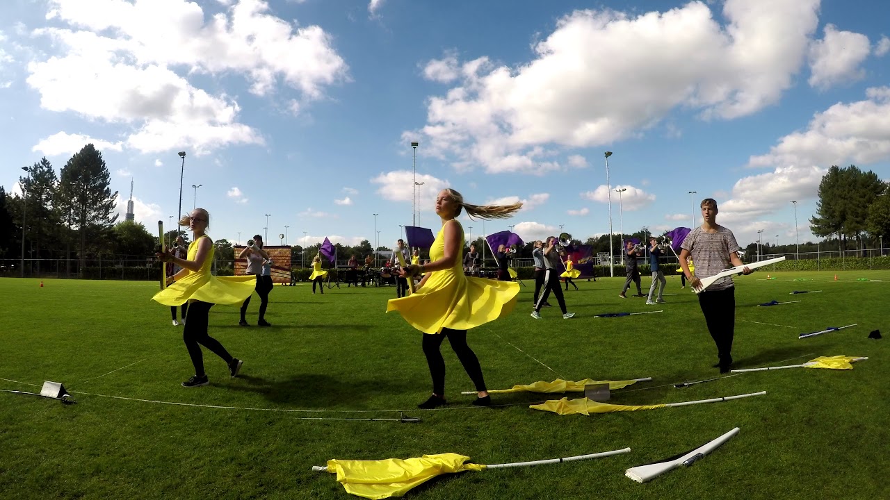 Junior Drum Corps Jong Beatrix, run 23 september 2017 (GoPro)