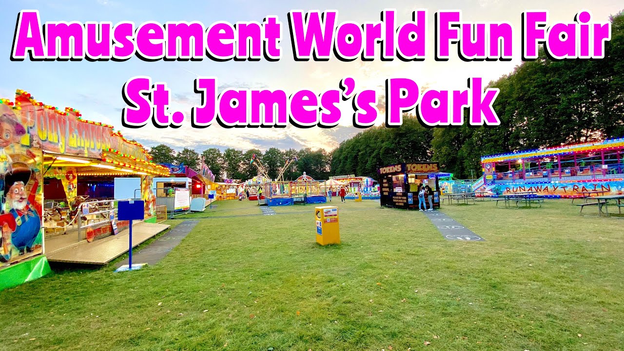 Amusement World Fun Fair St. James’s Park Vlog 19th September 2020