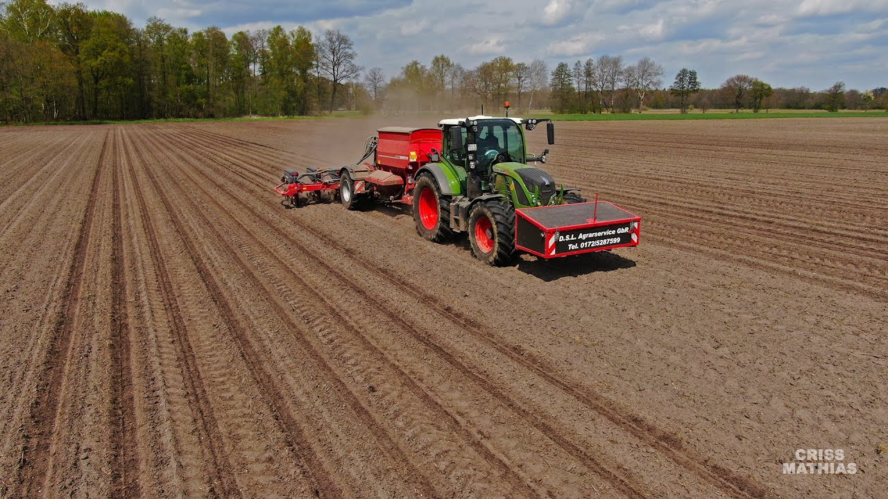 FENDT VARIO 516  I HORSCH MAESTRO 8.75 CV I D.S.L. Agrarservice GbR I MAIS LEGEN