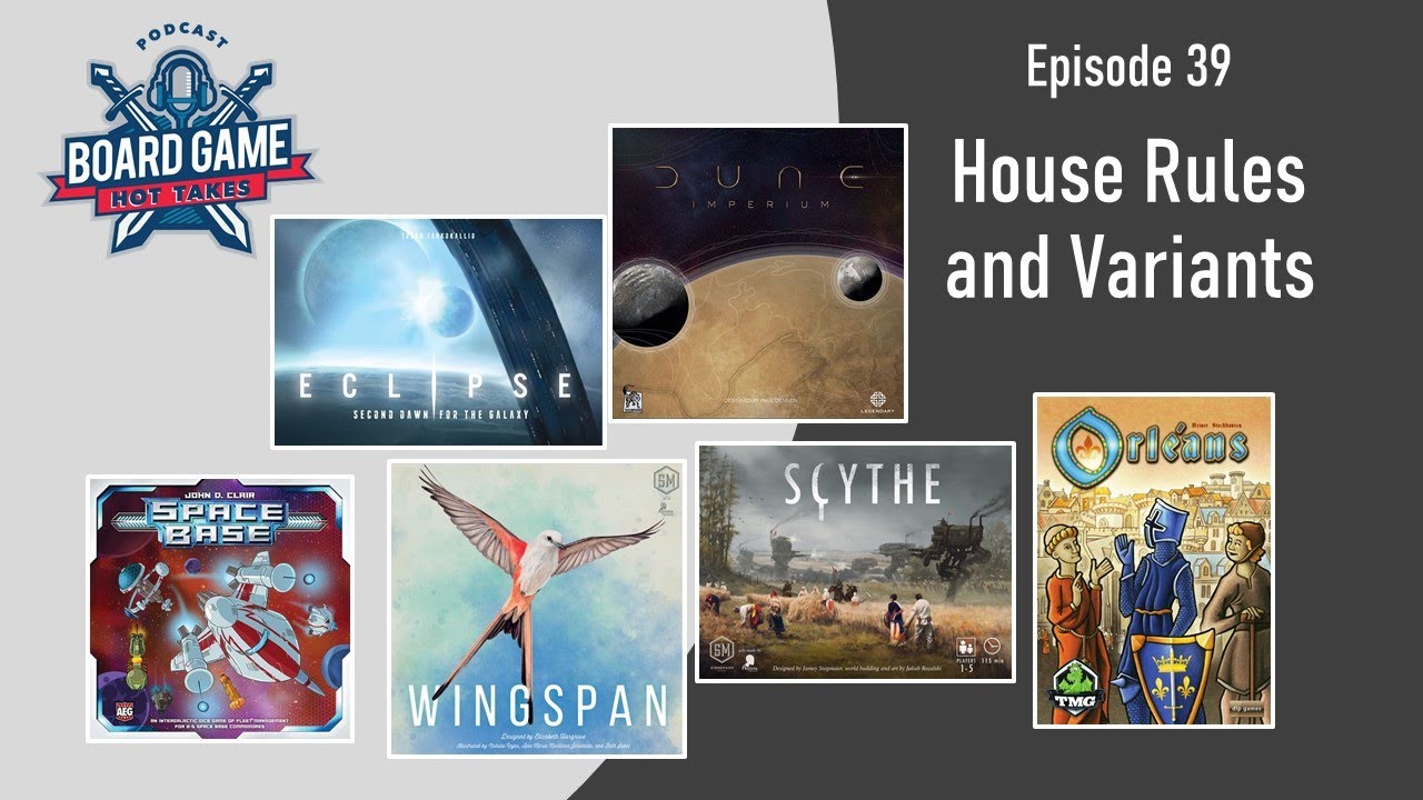 Board Game House Rules and Variants