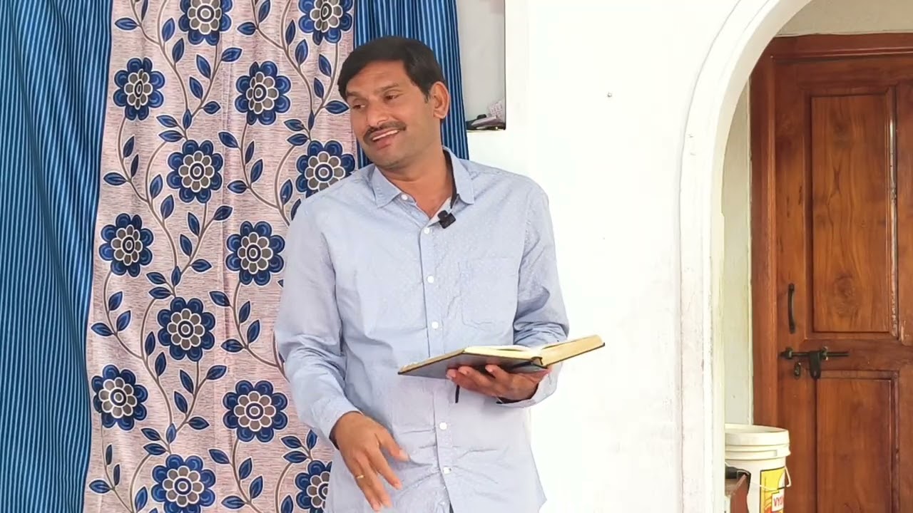నీవు లేచి నీ మంచం మెత్తుకుని నీ ఇంటికి పొమ్మని చెప్పగా. ఆదివారం వాక్య కూడిక ముదునూరుపాడు  వందనములు🙏
