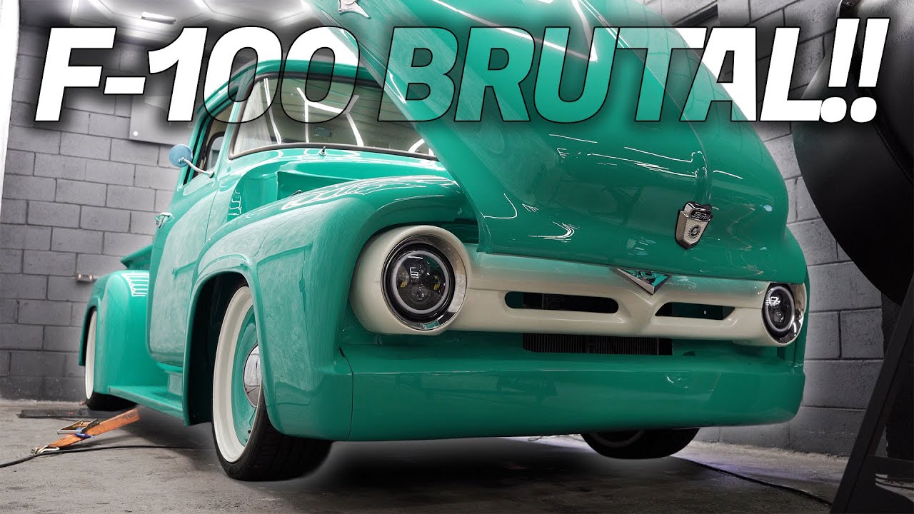 CARA DE F-100 COM MOTOR DE MUSTANG 5.0 V8! @Ogros Garage