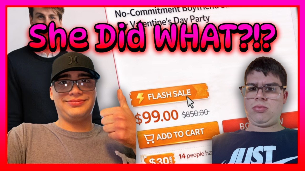 Girl Buys Fake Boyfriend On Tumu (Valentine Dhar Mann Reaction)