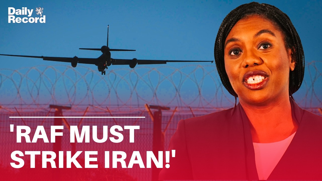 Kemi Badenoch urges RAF jets to STRIKE Iran
