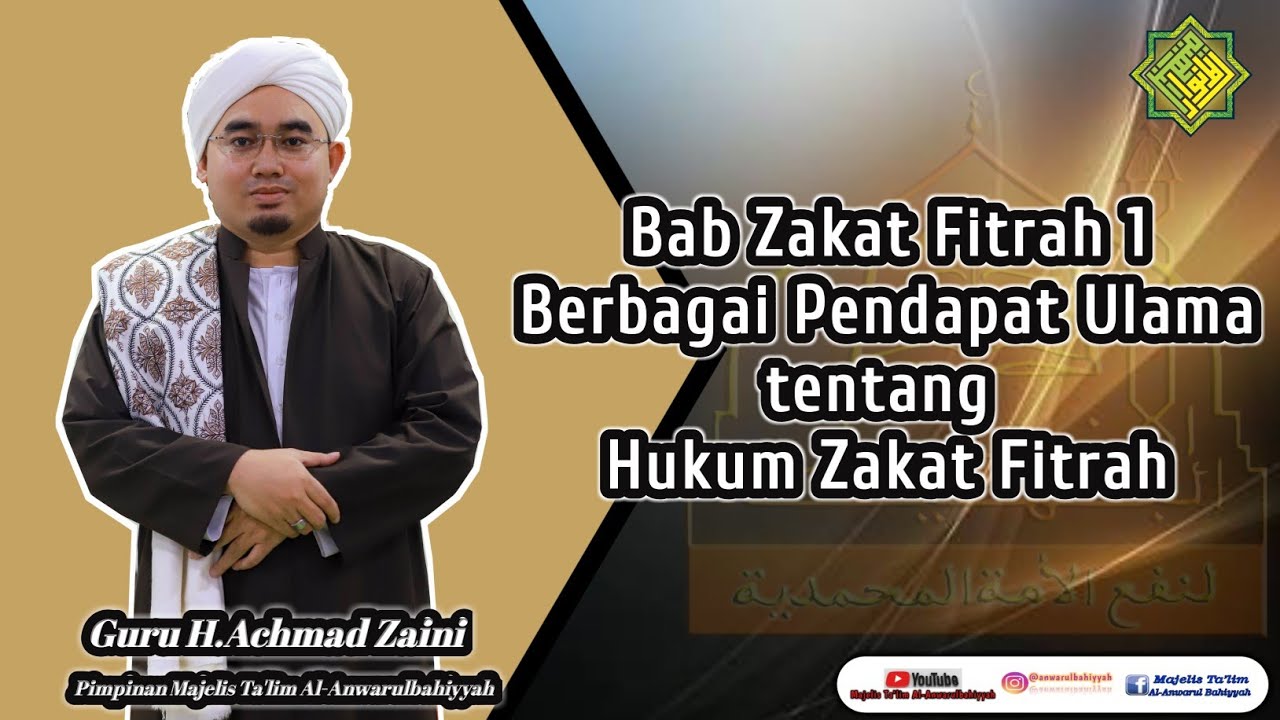 Berbagai Pendapat Ulama Tentang Hukum Zakat Fitrah