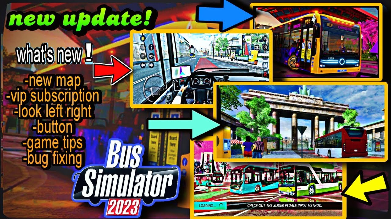 Bus simulator 2023 | new update 1.2.5 released | new update gameplay | #skhanprinxien #bussim23