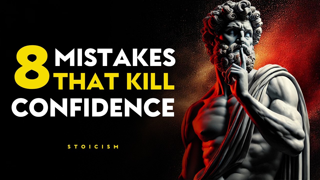 8 AWFUL Mistakes That Are INSTANTLY Killing Your Confidence | STOIC PHILOSOPHY
