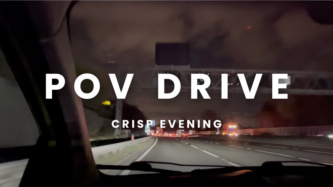 POV Driving | M3 Northbound | Evening Drive 🚗 ✨