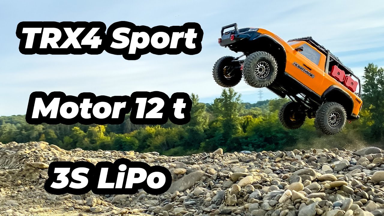 TRAXXAS TRX 4 Sport Kit 2021 Titan 12t Motor 3S LiPo Battery | BEST Cheap Upgrade