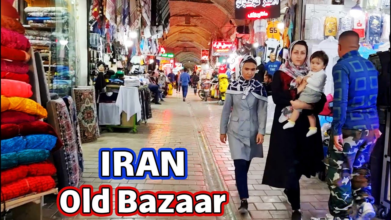 Walking tour of old bazaar in Mashhad | Iranian shopping | Iran 2022