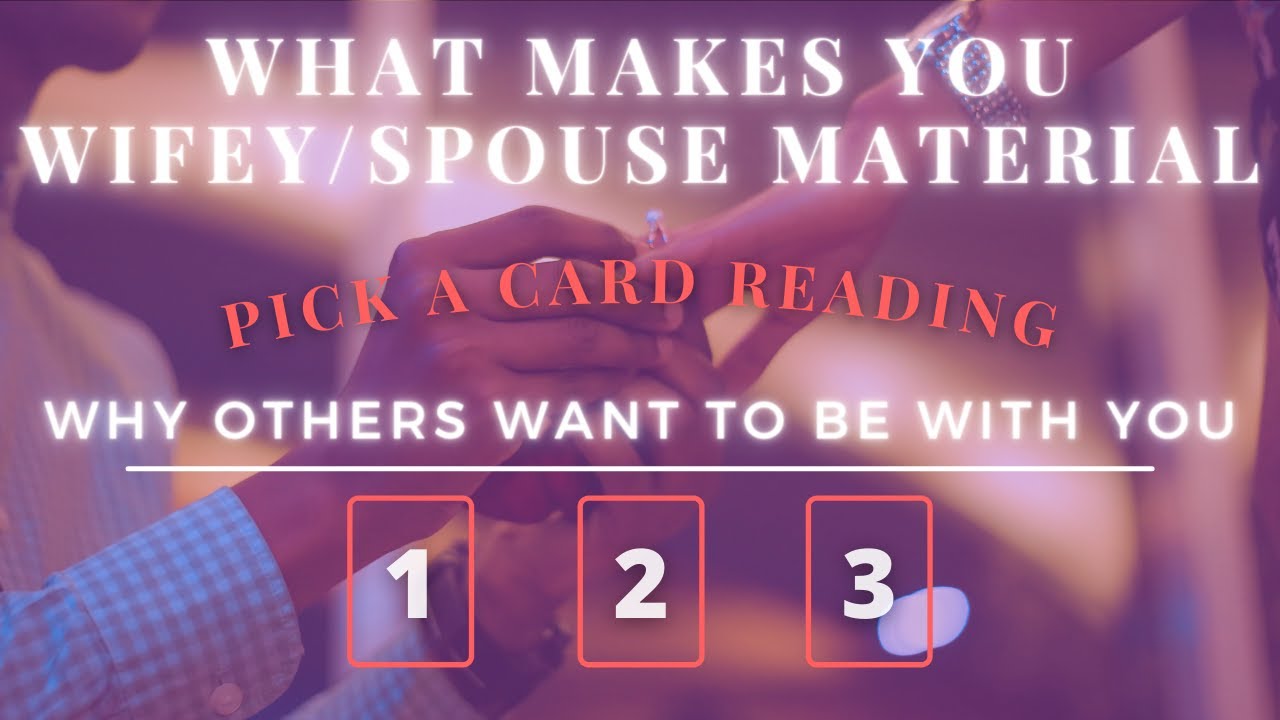 What Makes You WIFE MATERIAL? 💍 Why Others Want To CUFF YOU 🔮Pick A Card Reading