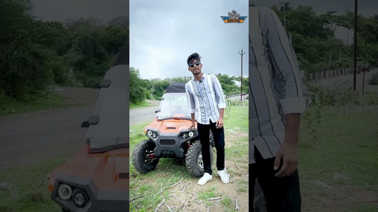 Experience the thrill of adventure with the robust 200cc UTV from Anmol Zones! Perfect for off-road.
