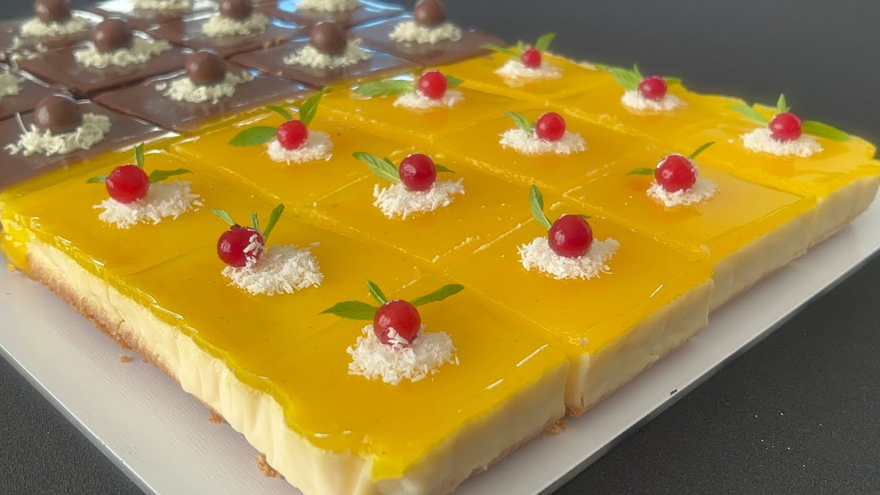 BİR BORCAMDA 2 ÇEŞİT❗️TAM 24 PORSİYON❗️ŞAHANE BİR CHEESCAKE TARİFİ 💯👌