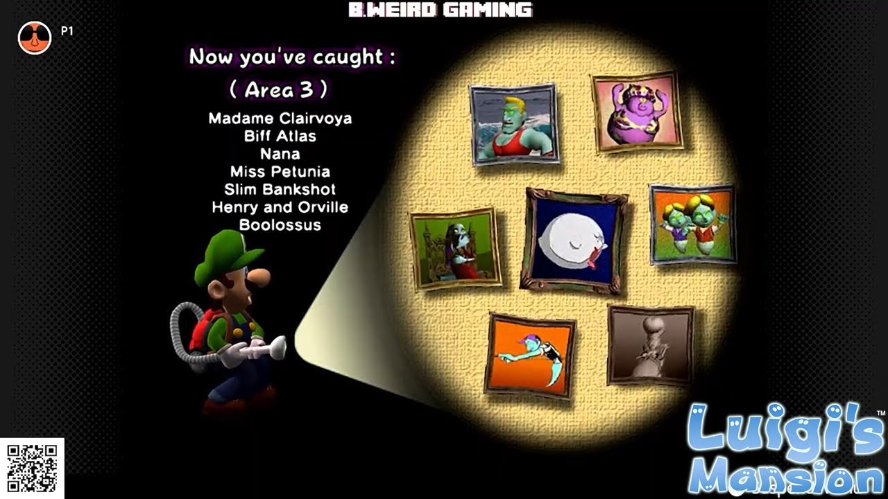 Luigi's Mansion | Area 3 + Boss 4K #latenightstream #bweirdgaming