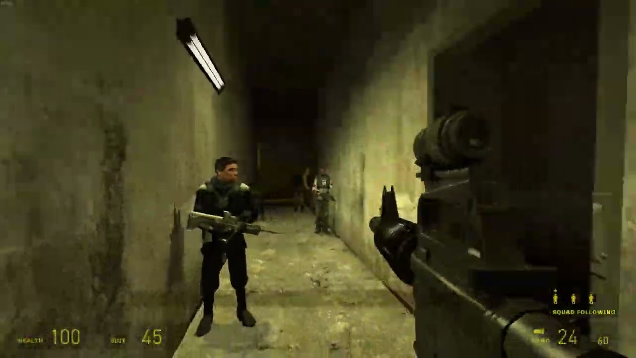completely normal half life 2 gameplay