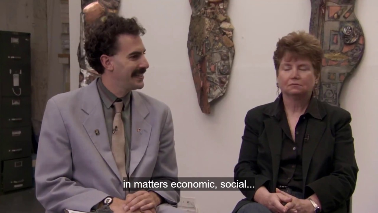 Feminist Scene | Borat: Cultural Learnings of America for Make Benefit Glorious Nation of Kazakhstan