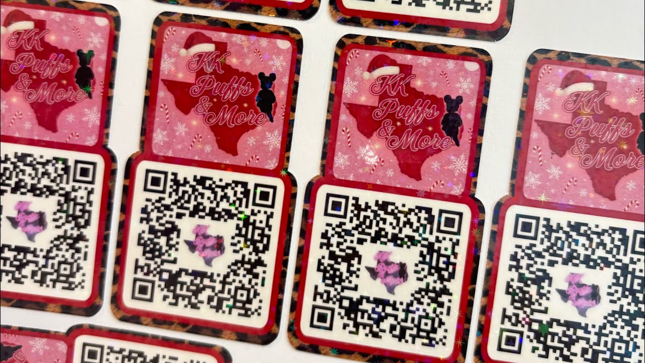 Scan code cards/Stickers 📱 