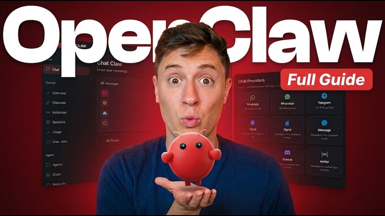 Полное руководство по OpenClaw: Настройка вашего первого сотрудника с искусственным интеллектом!