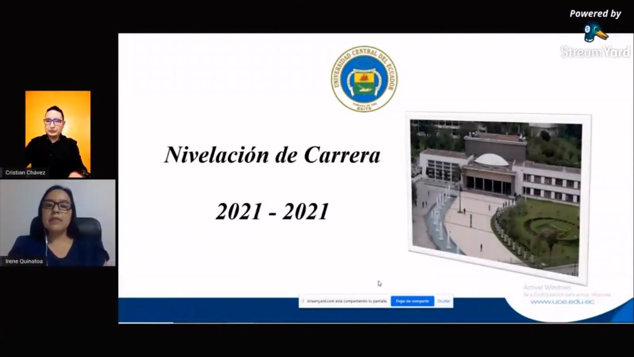 Inducción Nivelación UCE