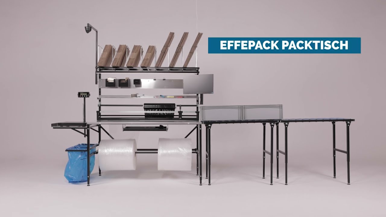Packtisch effepack - Werbespot