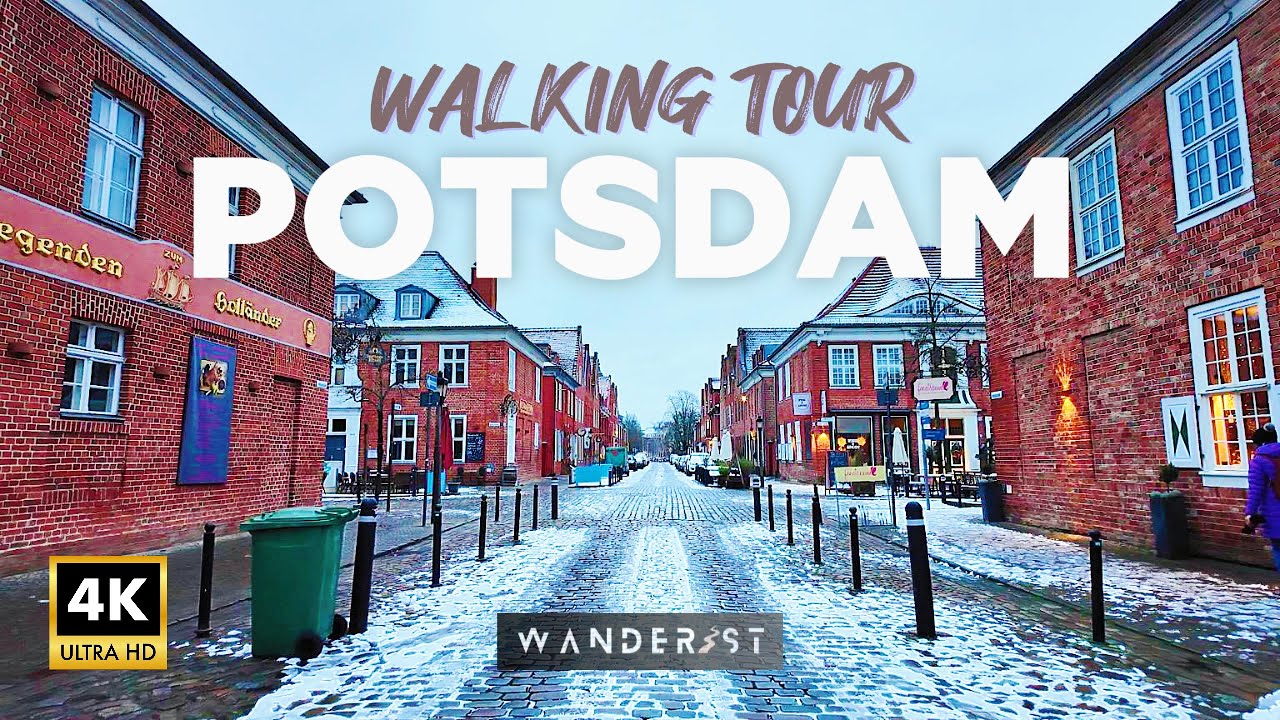 POTSDAM  Walking Tour 🇩🇪 4K (2025): Morning Stroll in Winter Wonderland