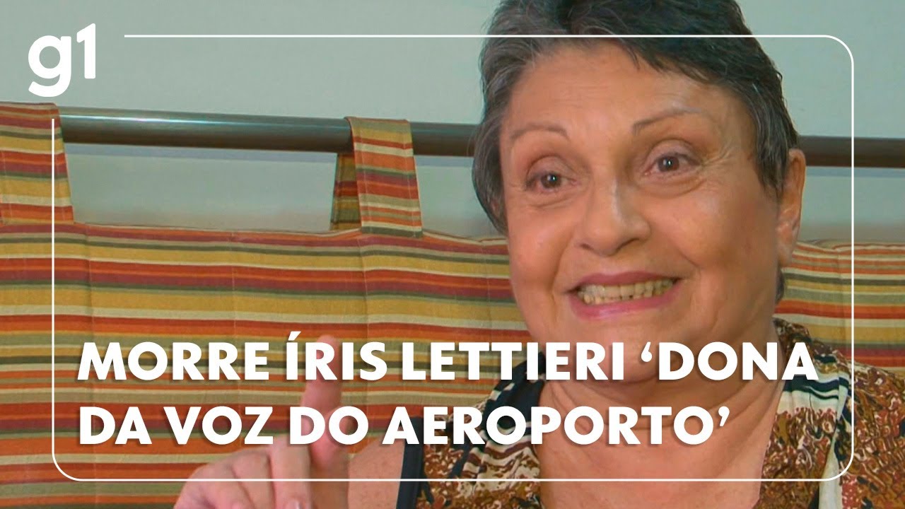Morre a locutora Íris Lettieri, conhecida como a 