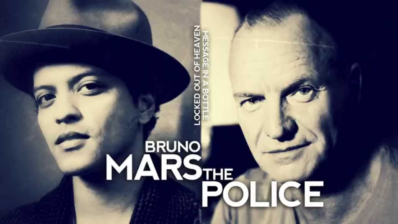 Bruno Mars/The Police - Locked Out of Heaven/Message In  A Bottle (Mashup)