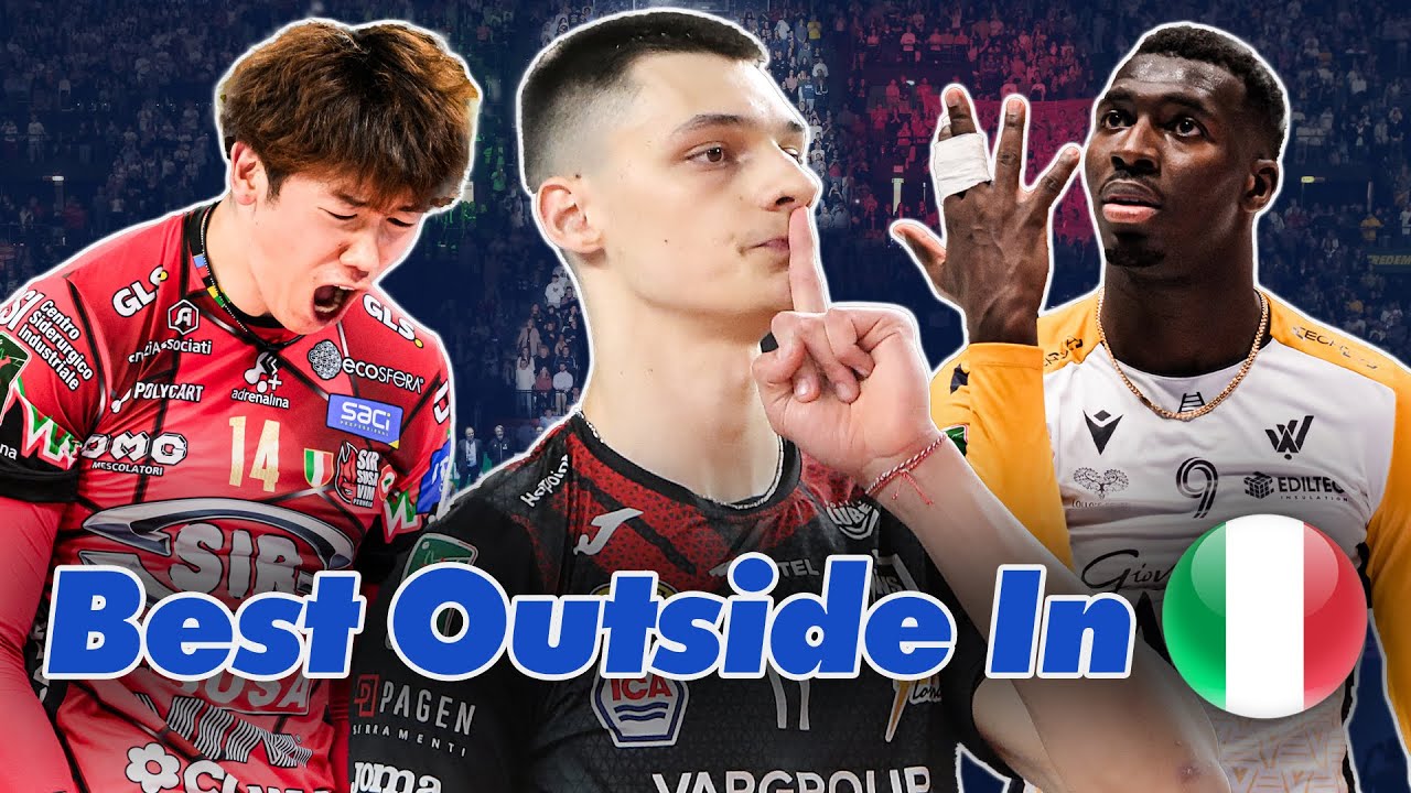 Top 10 Outside Hitters in the 🇮🇹 LegaVolley