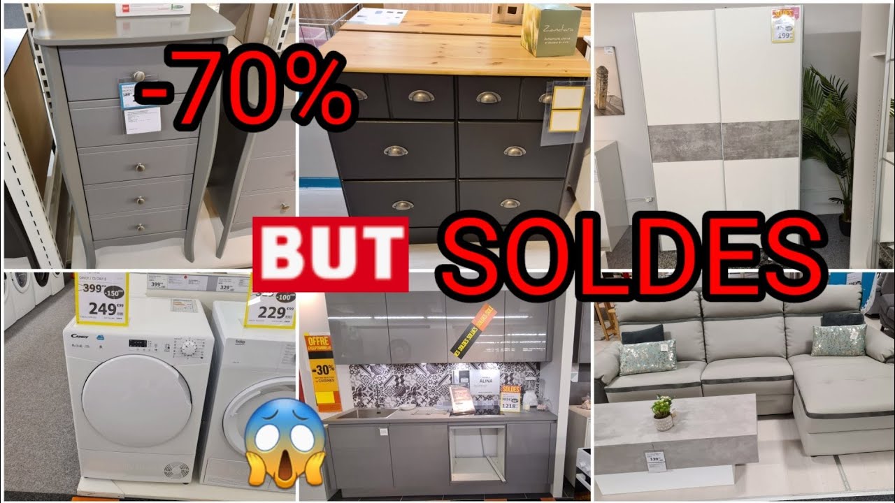 BUT🚨SOLDES JUSQU'À-70%🚨RANGEMENT_ARMOIR_ÉLECTROMÉNAGER_LUMINAIRE_CANAPÉ #BUT_FRANCE #SOLDES_2021