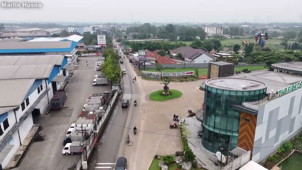 Park Serpong Jalan Baru Summarecon Serpong Cluster Xyz Trail Xyz Charm City Zen Park Cendana Prive