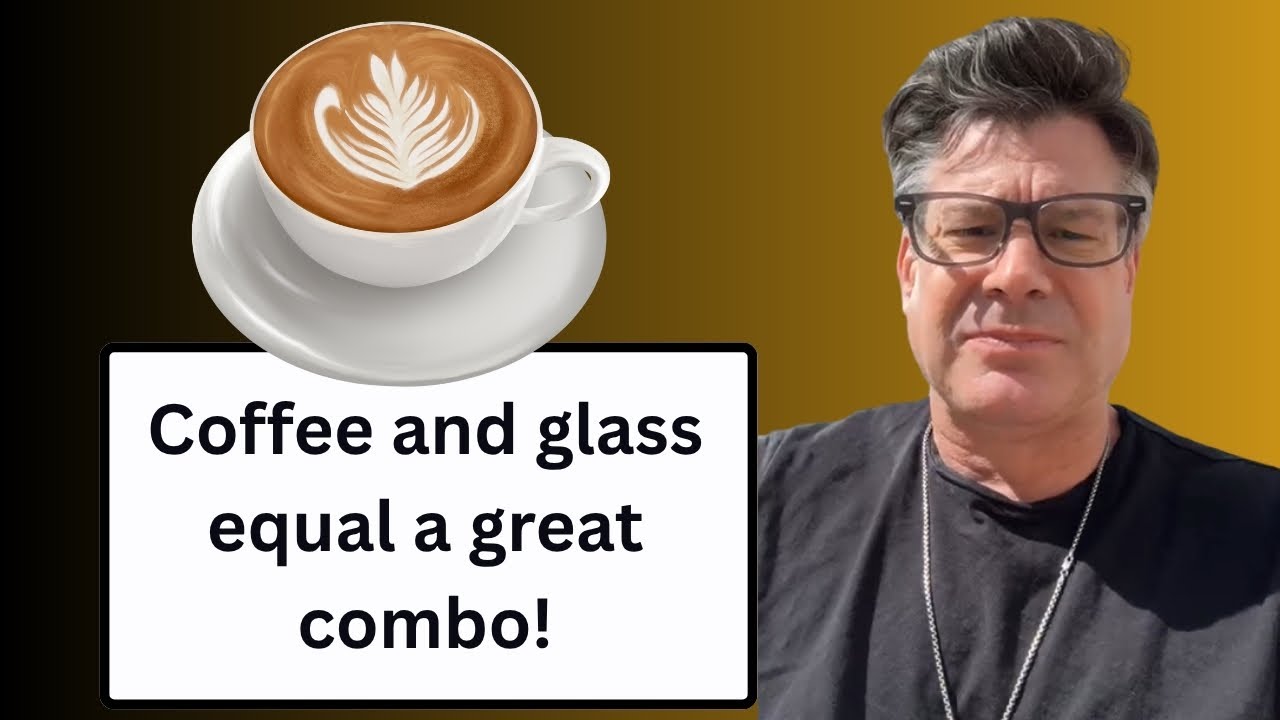 Watch as 2200 degrees of heat turn into works of art! Coffee and glass equal a great combo!