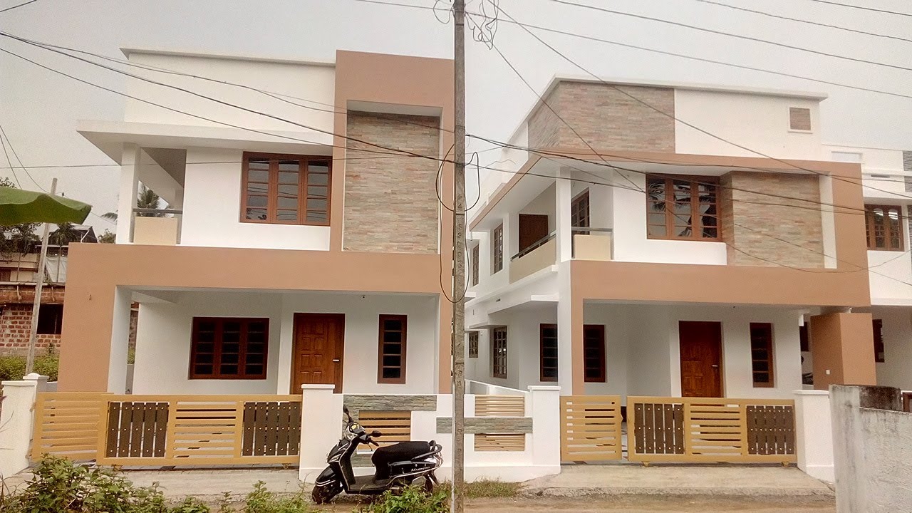New House/villa for sale in Tripunithura affordable price. 4 cent 1750 sqft 3 bhk NewCastle