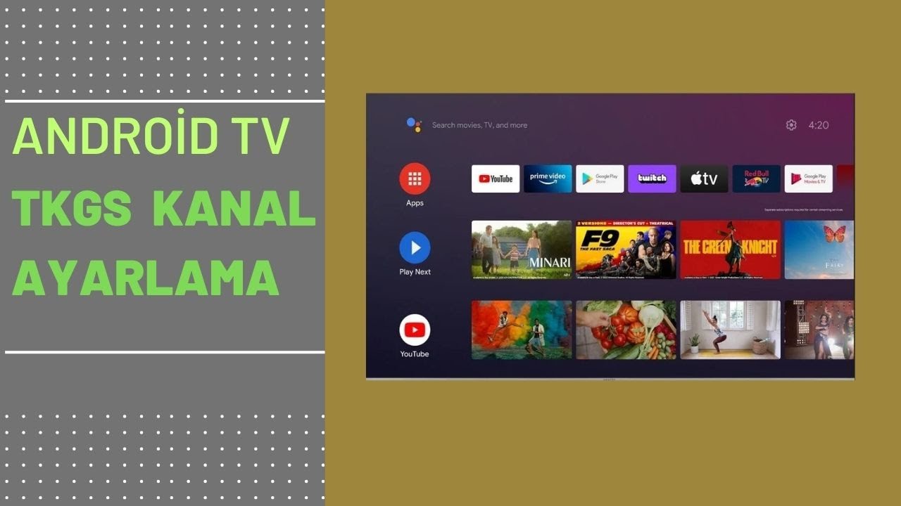 Android TV'de TKGS Ayarları Nasıl Yapılır?