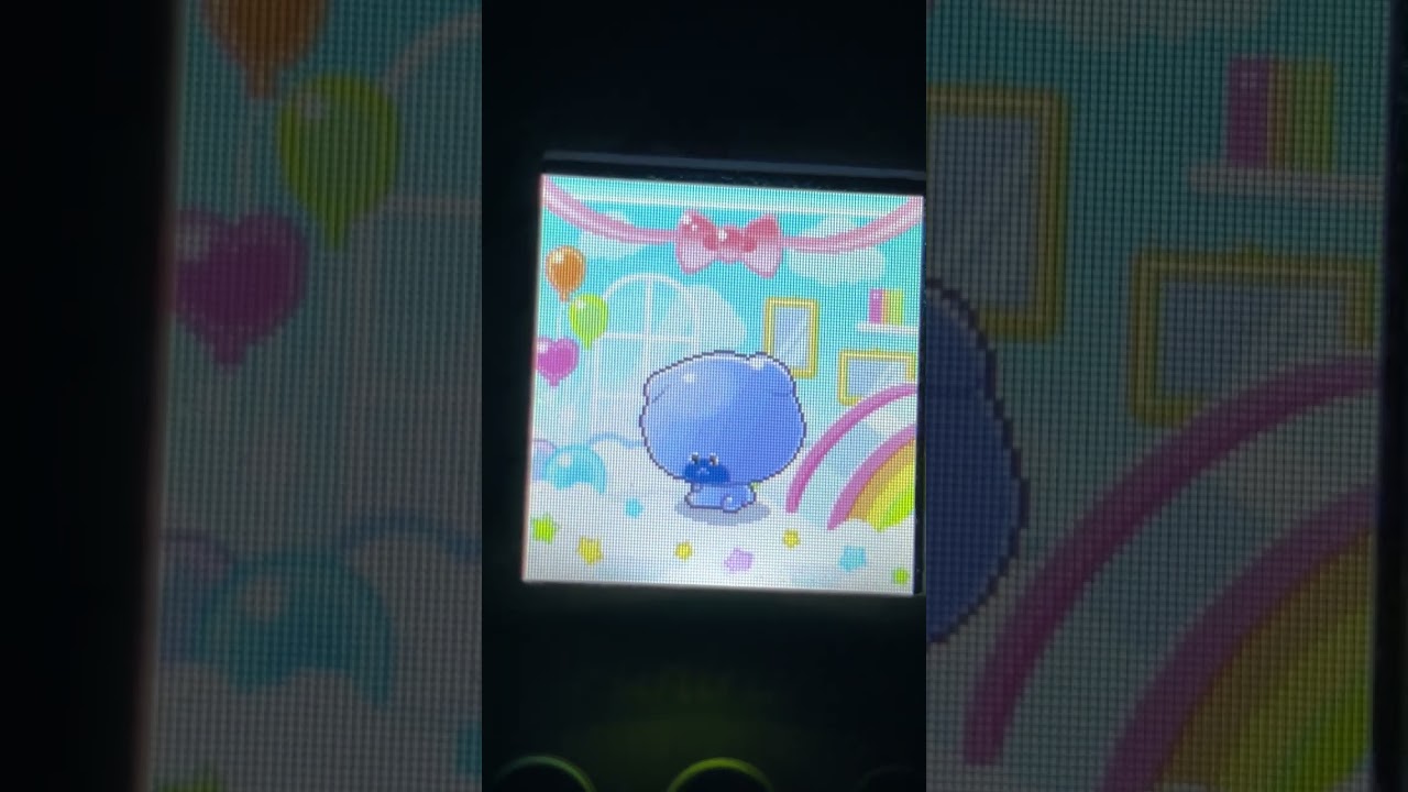 Punirunes adult started to stroke! 😖 #stroke #tamagotchi #blue #shorts 