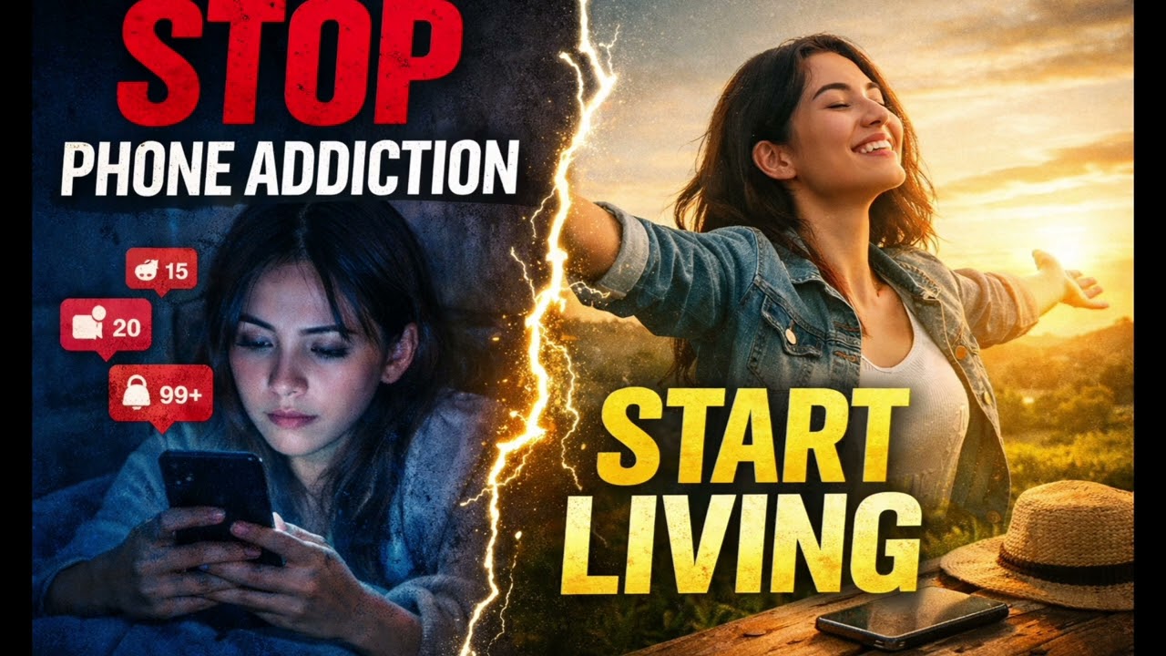 How To Stop PHONE ADDICTION....