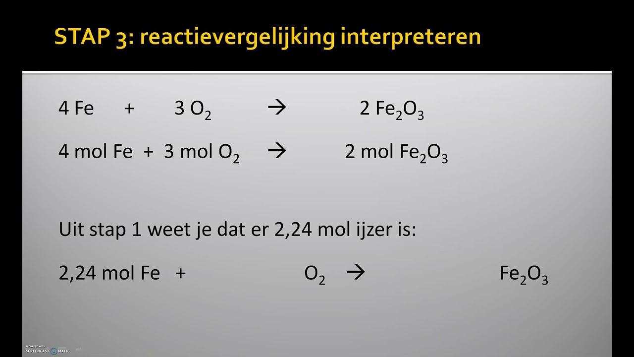 Stoichiometrie
